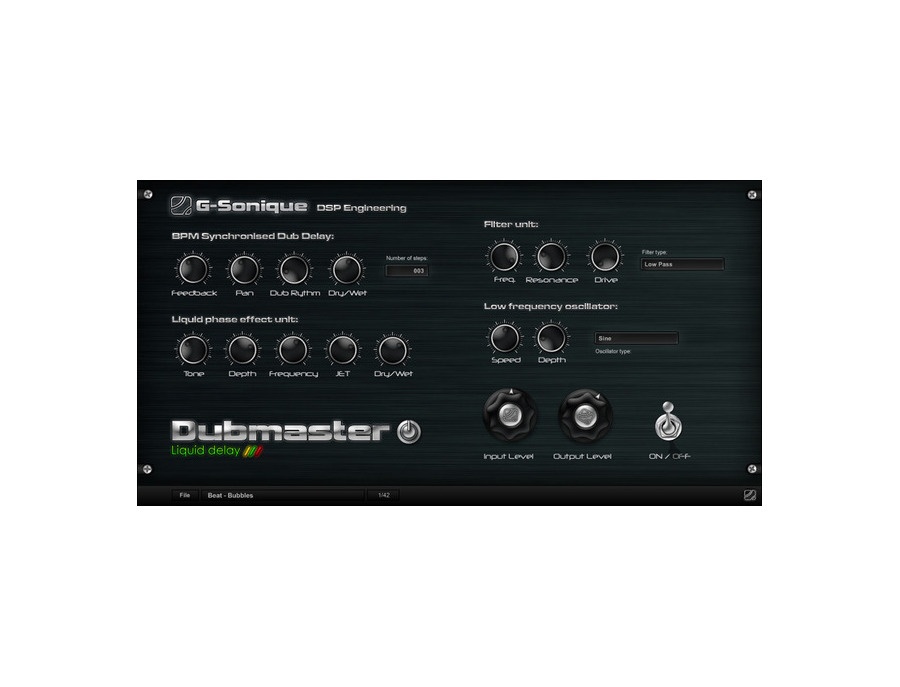 G-Sonique Dubmaster VST v1.0-peace-out
